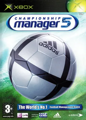 Championship Manager 5 (Europe) box cover front